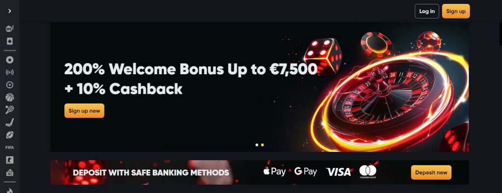 Instant Casino Screenshot